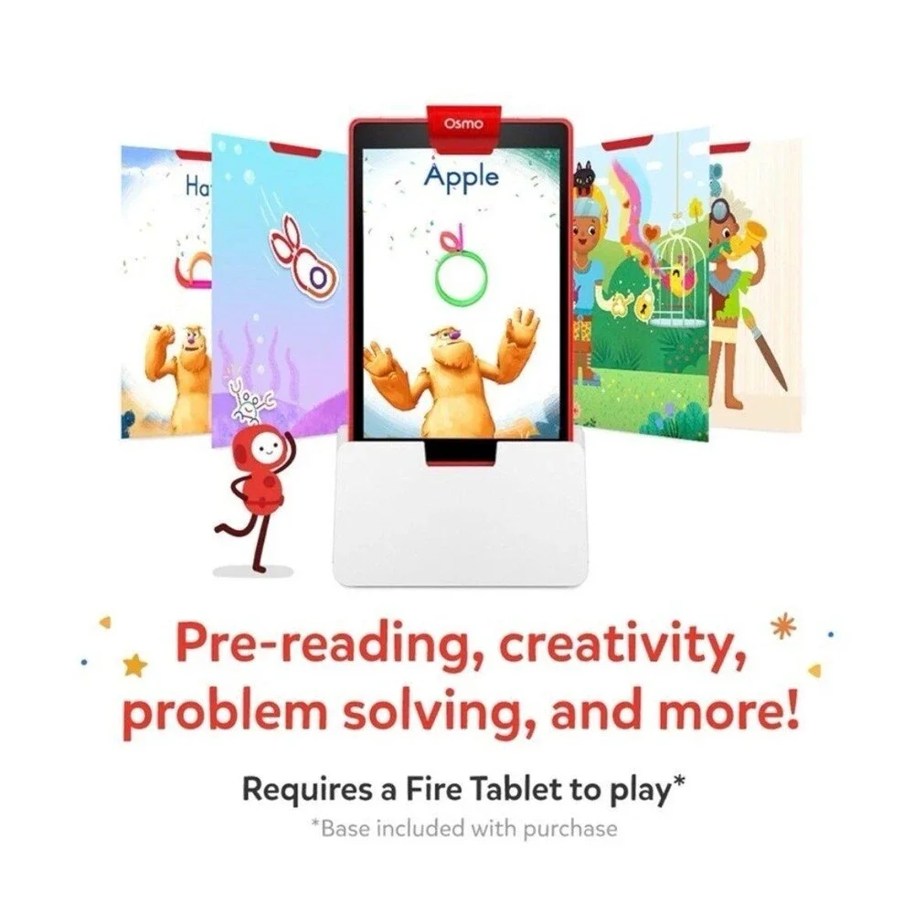 Osmo Little Genius Starter Kit + Early Math Adventure – NIB (iPad Required)